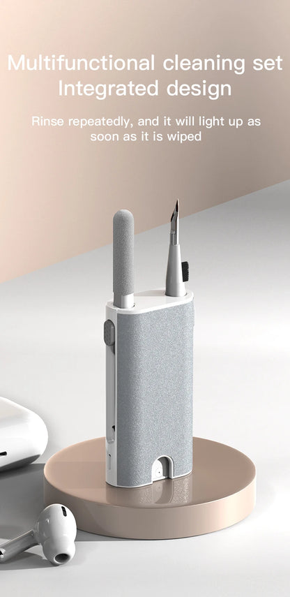 5 in 1 Computer Cleaner Kit Camera Phone Tablet Laptop Screen Cleaning Tools Earphone Cleaning Brush Pen For Airpod Pro 3 2 1