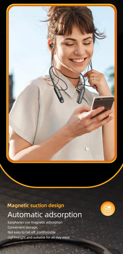 2023 New True Wireless BT Headphones: High Quality, Long Life, Digital Display and Pluggable Memory Card Playback!