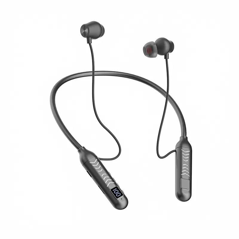 2023 New True Wireless BT Headphones: High Quality, Long Life, Digital Display and Pluggable Memory Card Playback!