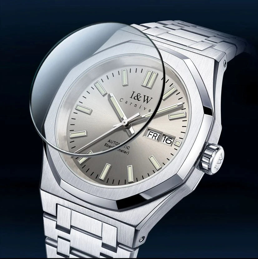 IW Automatic Watches Luxury Mechanical Watch for Man Japan Movement Wristwatch Stainless Steel Sapphire Crystal Relogio