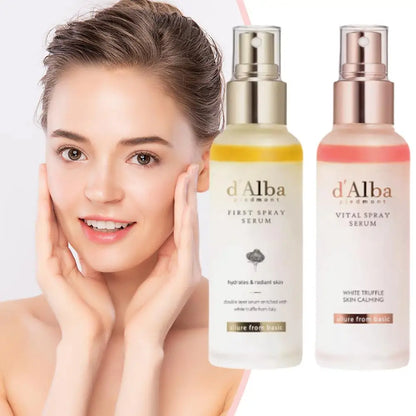 d'Alba White Truffle VEGAN First Spray Serum Light Facial Moisturizer Multi-Effect Spray Korean Care Products Skin Care