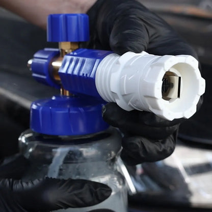 ROUE Snow Foam Lance Foamer Cannon Gun Soap Foam Generator High Pressure Car Washer Accessories For Karcher Nilfisk Parkside WAP