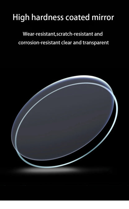 2025 New Watches For Man Original Top Brand All Black Stainless Steel Men's Wristwatch Classic Business Waterproof Movement