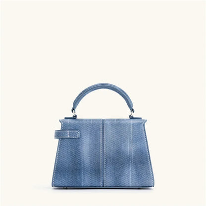 JW PEI Women's Handbag Elise Designer Fashion 2025 New Denim Blue Tote Bag Small Square Crossbody Bag Premium Women Bag