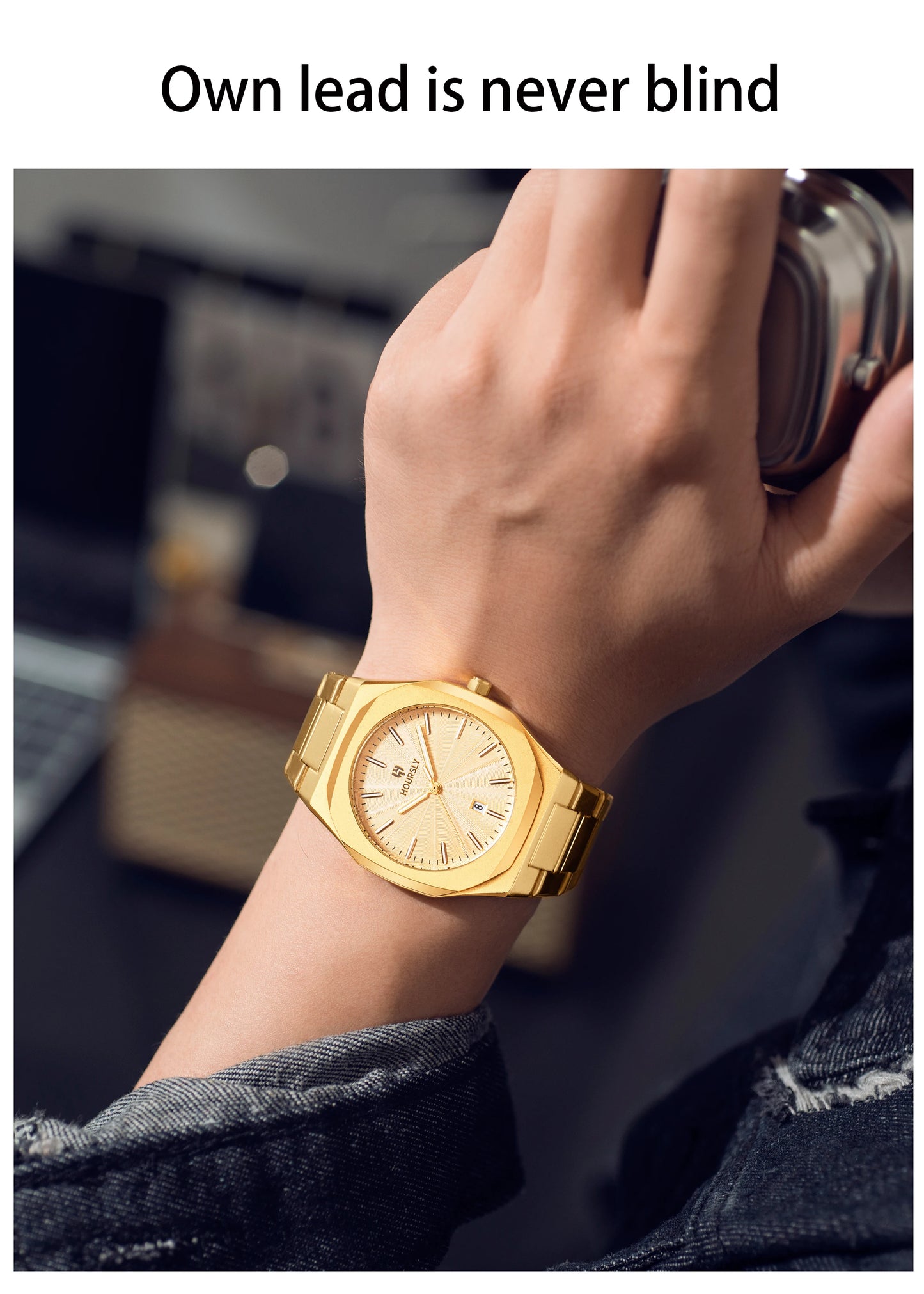 2025 New Watches For Man Original Top Brand All Black Stainless Steel Men's Wristwatch Classic Business Waterproof Movement