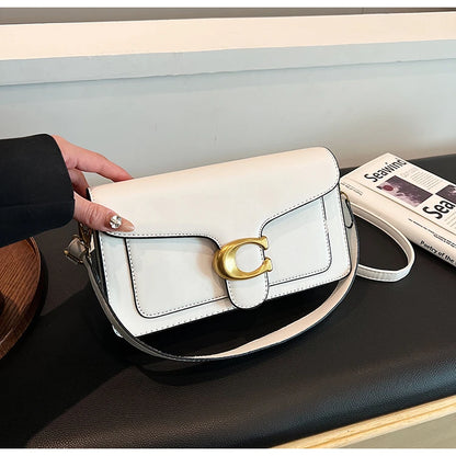 Ladies Leather Handbag Crossbody Bag Elegant Shoulder Strap Classic Design From Famous Designer Luxury Brand