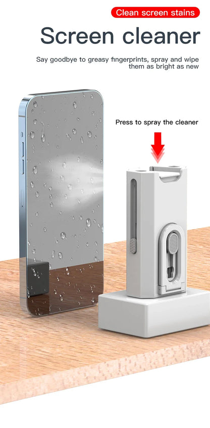 20/1 Digital Cleaning Kit Phone Camera Laptop keyboard Cleaning brush key Screen cleaner Dust Collector Christmas gift