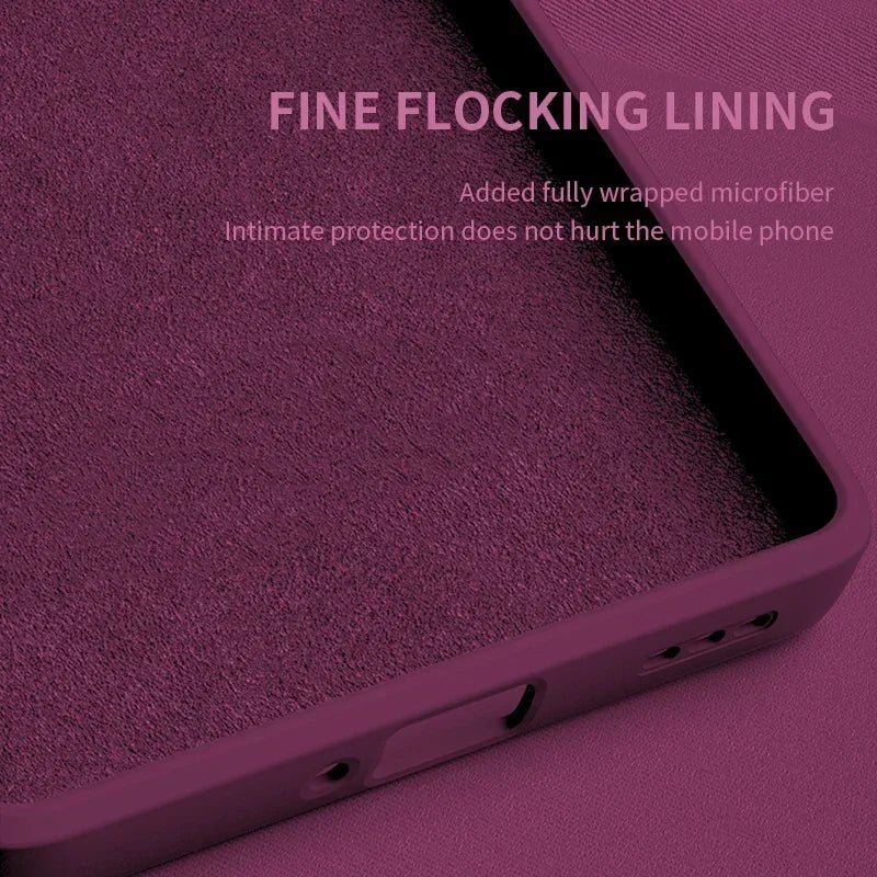 Official Phone Case For IPhone 17 Air 16 15 14 13 11 12 17 Pro Max Plus Silicone Solid Color Fall and Collision Protection Cover